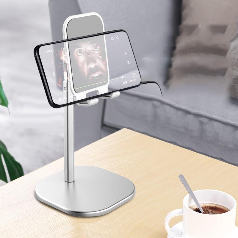 

Cell Phone Mounts & Holders Desktop Tablet Holder Heighten 168mm Aluminum Adjustable Stand Hands Free Mobile Tablets Bracket For 11 Ai