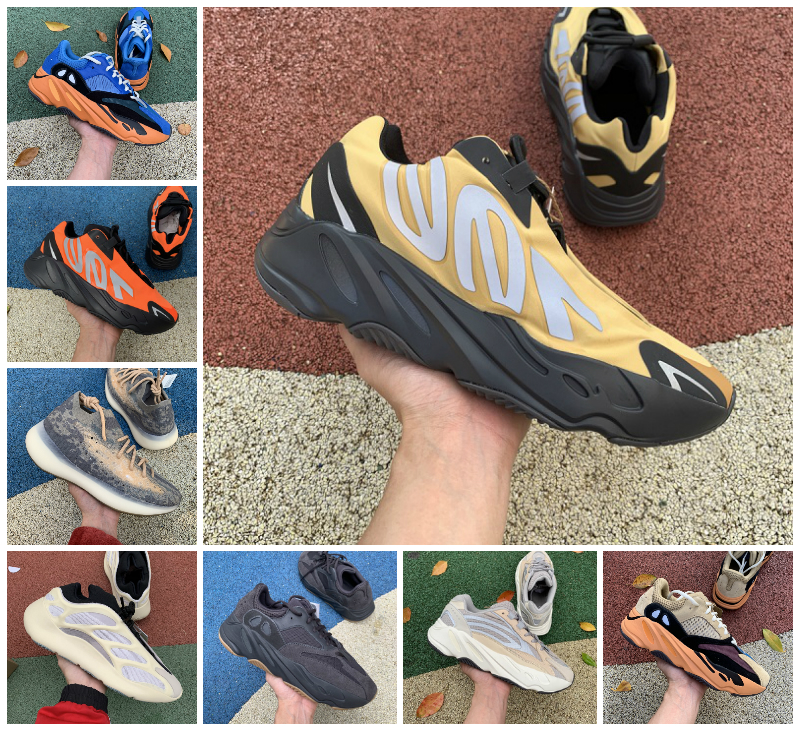 

2022 Wash Orange 700 MNVN Honey Flux Men Women Running Shoes Cream Runner Enflame Amber Bright Blue 380 Geode Alvah Azael Static Magnet Wave Tephra Inertia Sneakers, Bubble package bag