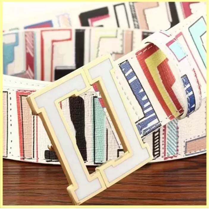 

Genuine Leather Men Width 4.0cm Fashion Designer Belts Mens Buckle Letter Waistband Cintura Ceintures F Belt For Women Gürtel Nice 555, The belt color