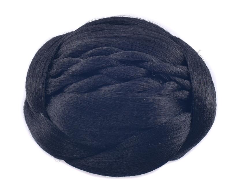 

A67 European and American hot hairpin bag ball head bride's hair bag Lady women's hairpin, Black;brown