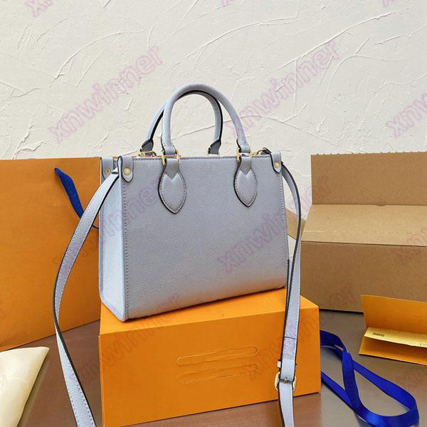 

Onthego Mini 25 Tote Bag Designer Small Handbag Womens Designers Luxurys handle Crossbody 2Way Shoulder Bags 2021 Summer Gradient On the go