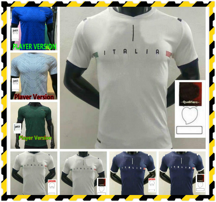 

2021 2022 Italie ItaLY Player version soccer Jersey 20 21 22 Italia CHIELLINI EL SHAARAWY BONUCCI INSIGNE BERNARDESCHI FOOTBALL SHIRT kits set Away, Black;yellow