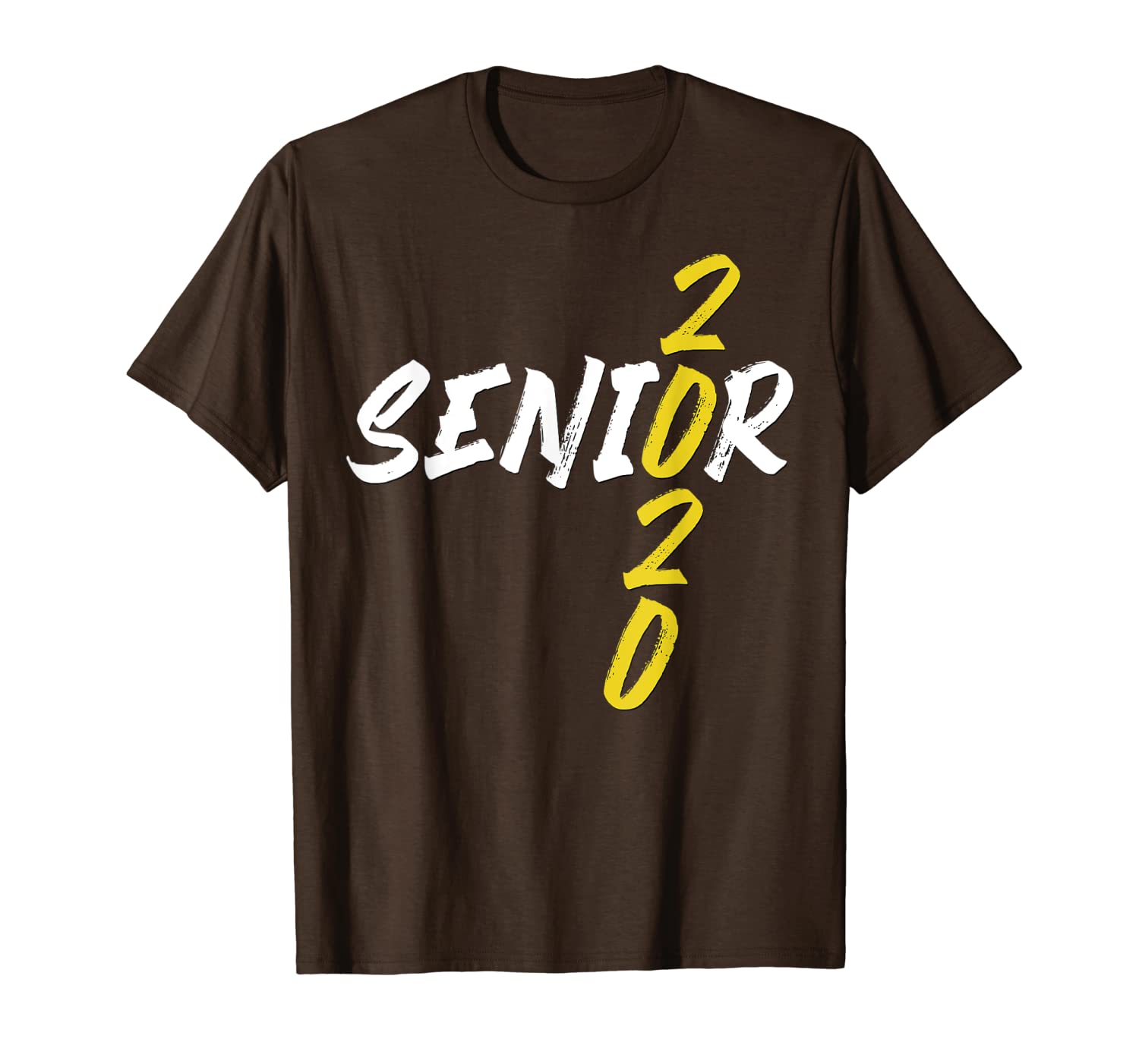 

2020 senior graduation shirt class of 20 fuuny graduate gift t-shirt, White;black