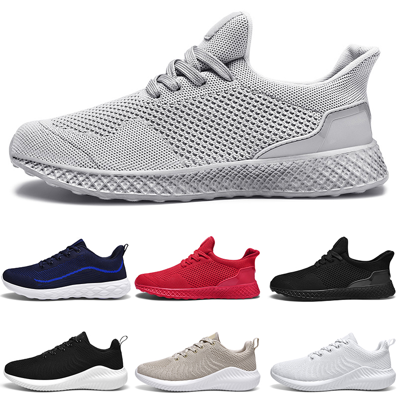 

men chaussure running shoes classic grey mesh sneakers breathable outdoor soft jogging walking tennis shoe chaussures de course sport, Color 2