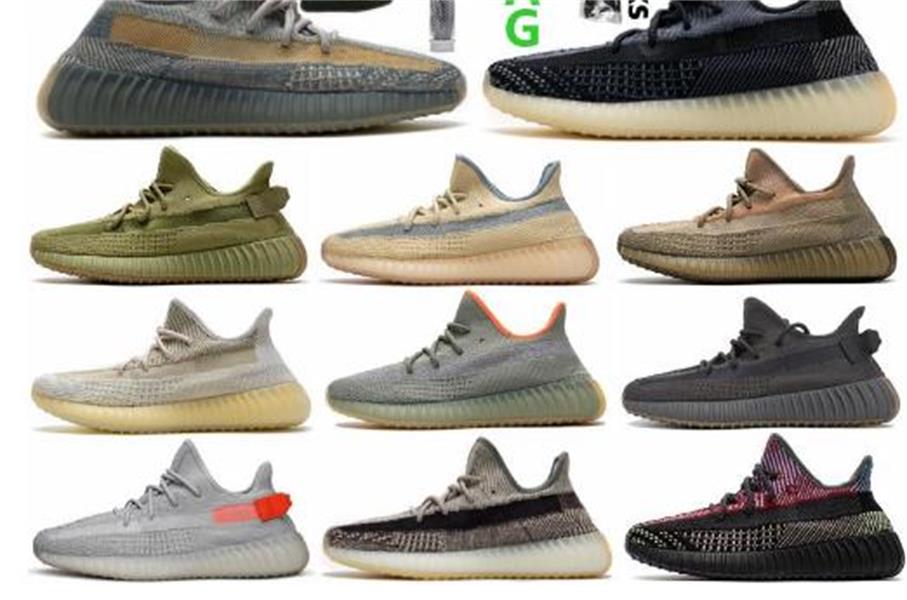 

2021 New Cheap Kanye mens shoes for womens Abez Antlia israfil Aston Static israfil Oreo Static Reflective v2 trainers outdoors sneaker, Black