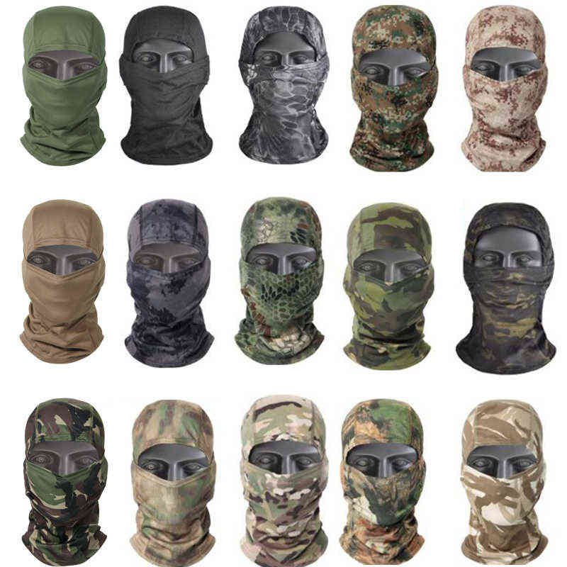 Tactical Military Balaclava Face Cover Paintball Airsoft Neck Warmer Headgear UK 