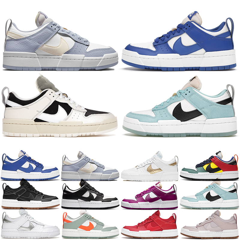 

Dunk Disrupt Running Shoes Men Women Trainers Barely Rose Black Gum Game Royal Copa Ghost Metallic Gold Photon Dust Siren Mens Dunks Outdoors Sneakers, White silver