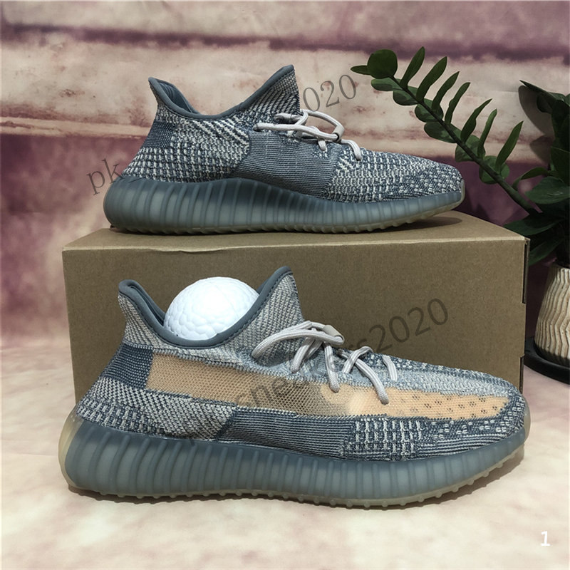 

With Box Top Quality Running Shoes Mesh Unisex Spring and Fall Breathable Fluorescence Lace Up Men Women Sneakers Zebra Reflection Size EUR3
