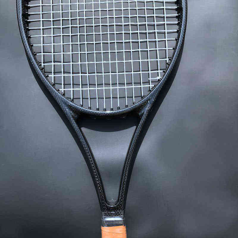 

1 pc Taiwan Custom PS97 100% carbon woven black Tennis racket 97sq.in 315g tennis racquet foamed handle with bag L2,L3,L4 H1220