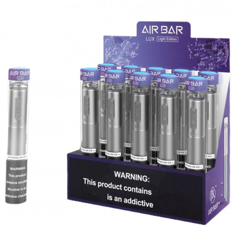 

Air bar lux Disposable cigarette pod Device newest package 2.7ml Vape Pen Kit 500mAh battery 1000puffs Pre-filled Vapors e Cigs also max stock puff xxl