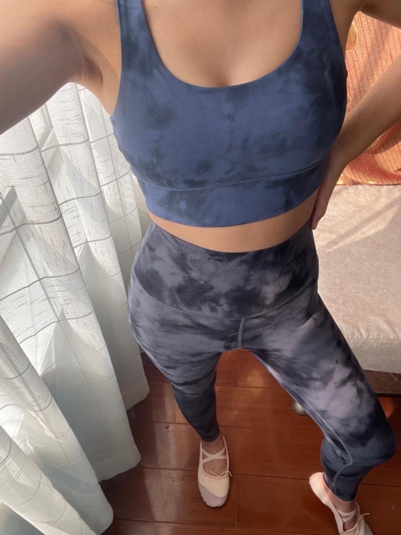 

Yoga Outfit Women Sports Bras Gym Bra Set Tiedyed Sexy Female Underwear Lingerie Free Fitness High Impact Size