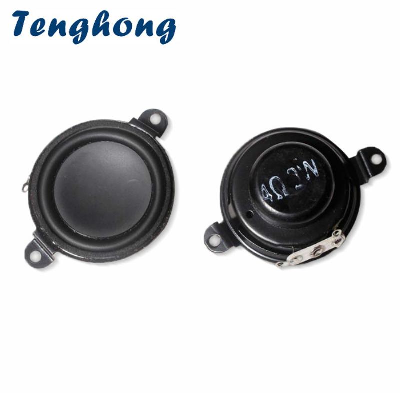 

Portable Speakers Tenghong 2pcs 1.25 Inch Full Range Speaker 4Ohm 2W 33MM Audio Bluetooth Unit For Smart Device Sound Loudspeaker
