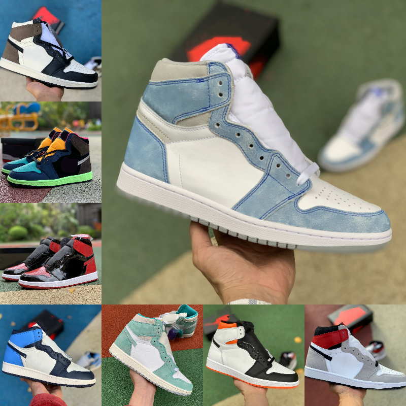 

Jumpman University Blue 1 1s High Basketball Shoes Mens Women Bred Patent Unc Pollen Hyper Royal DARK MOCHA Chicago Pine Green Bio Hack Banned Trainer Sneakers, Please contact us