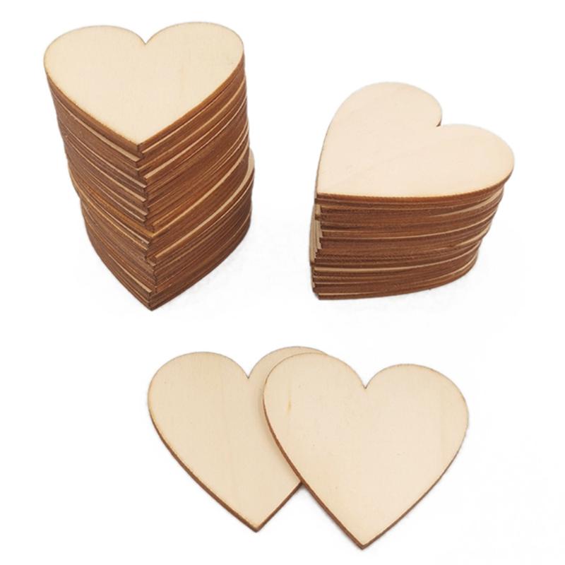 

10- 300mm Blank Unfinished Wooden Heart Crafts Supplies Laser Wood Wedding Decoration Teaching DIY Accessories 001001065 Party