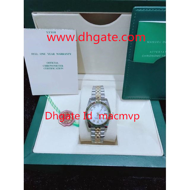 

genuine log type 179171 three-pin calendar rose gold room gold automatic mechanical female watch, Slivery;brown