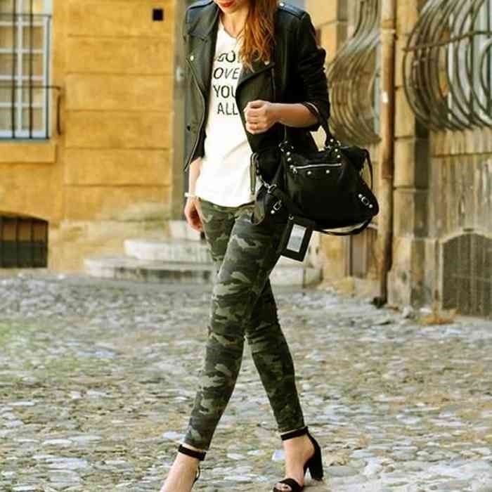 Bulk Camouflage Skinny Jeans Women UK 