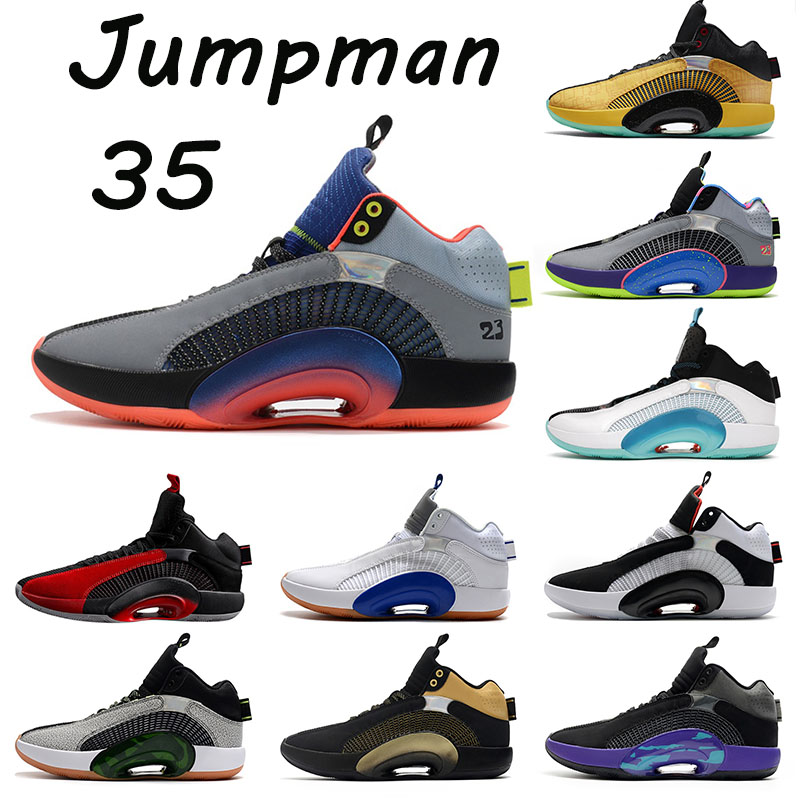 

Jumpman 35 35s Mens Basketball Shoes XXXVI Warrior Bred Dynasties Morpho Bayou Boys Sisterhood DNA Men Sports Sneakers Trainers Size 40-46