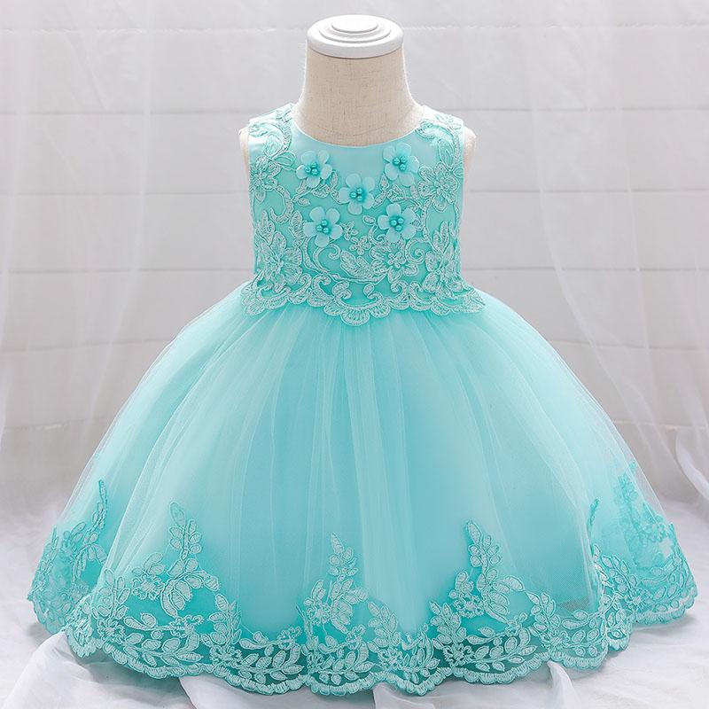 

Girl's Dresses 2022 Born Clothes Christening Kids Baby Girl Party Wedding Sequin 2 1 Year Birthday Evening Dress Princess, Red;yellow