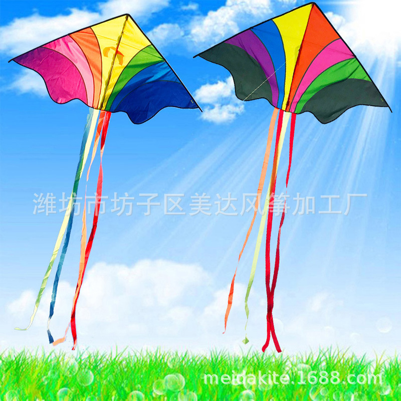 

Weifang kite children's cartoon triangle