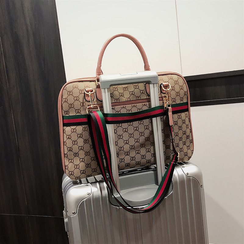 

Designer New style handbag women's single shoulder bag fabric Crossbody large capacity 15 inch Laptop Commuter Bag Handbags Outlet, Pink