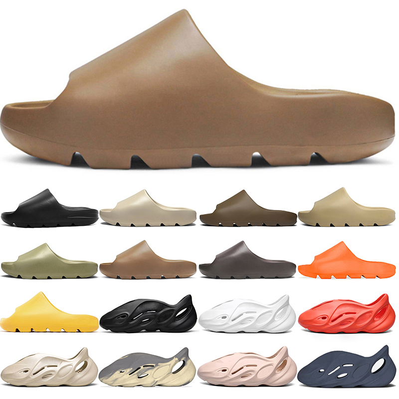 

Kanye Slides Slippers Mens Womens Platform Sandals Shoes Children Kids Sneakers Desert Sand Resin Ararat Orange Bone Slipper Slide Sandal Trainers, #17