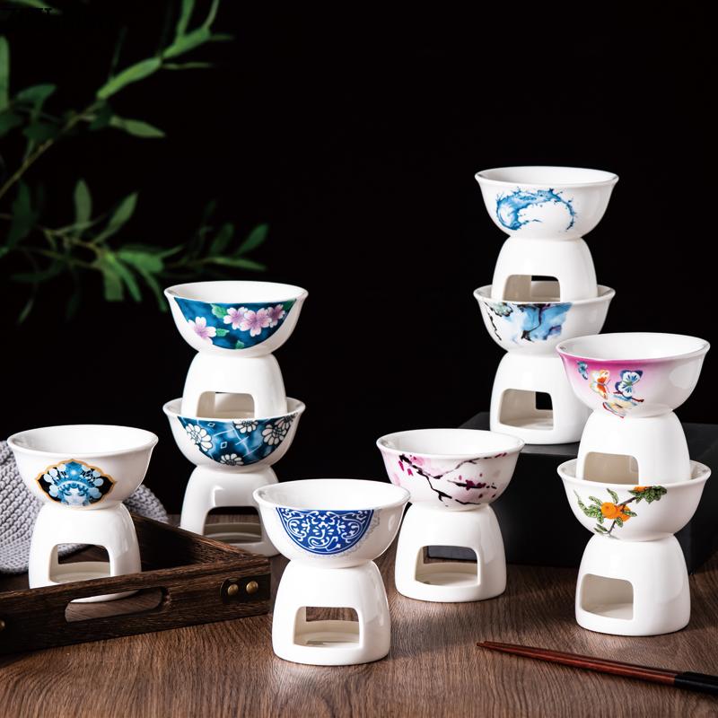 

Bowls Creative Ceramic Bowl Candle Heating Restaurant Buddha Jumping Over The Wall Soup Home Living Room Snack Dessert Tableware