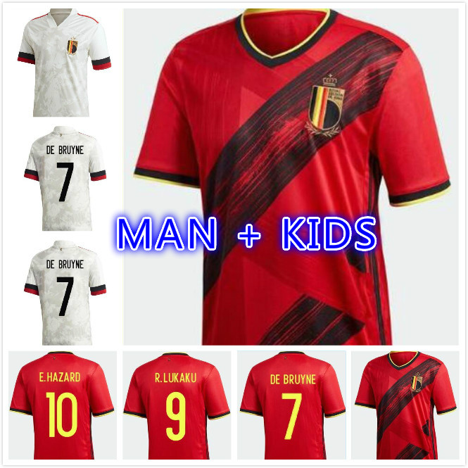 

2021 2022 Belgium Player Version Soccer Jersey 21 22 #7 DE BRUYNE R.LUKAKU Home Away Shirt #10 E.HAZARD KOMPANY FELLAINI Football Uniform, Black;yellow