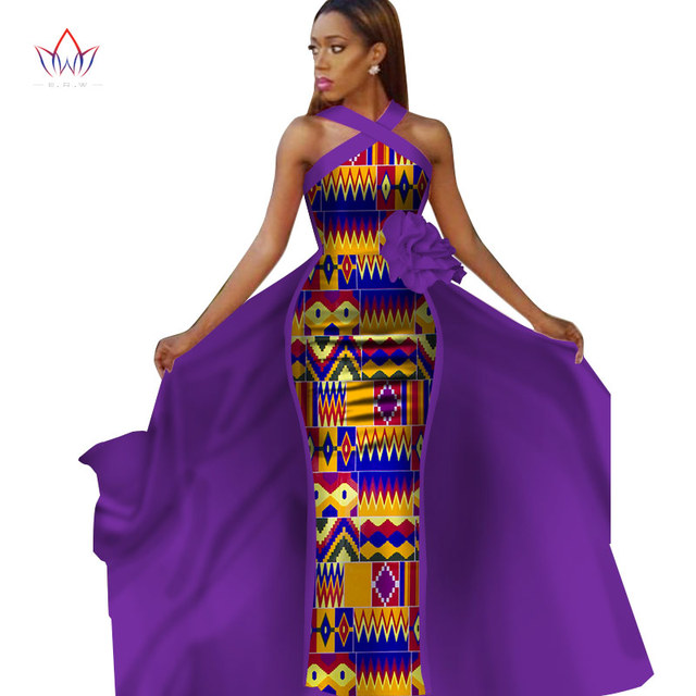 

african dresses for women plus size Dashiki african sleeveles dresses for women in african clothing party dress 4xl other WY2340, 13