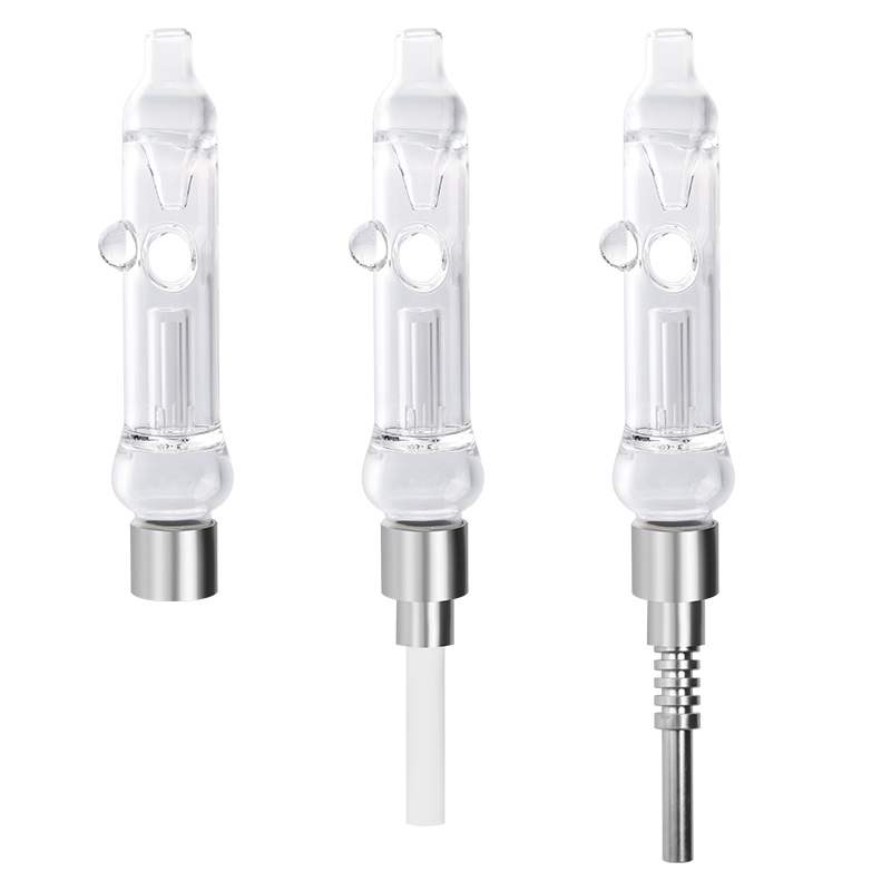 Headshop999 CSYC NC029 Hookah Glass Pipes Bongs 510 Titanium Quartz Ceramic Nail Tip Air Hole Recycle Smooth Airflow Oil Rig Concentrate Water Pi-image-423278761