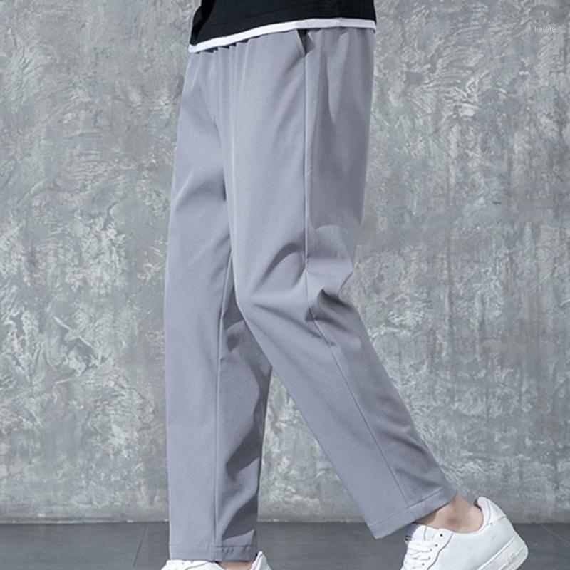 

Men's Pants Men Joggers Sweatpants Mens Spring Streetwear Fitness Clothing Fashion Summer Casual Ankle Banded Pant Sweatpant, Black