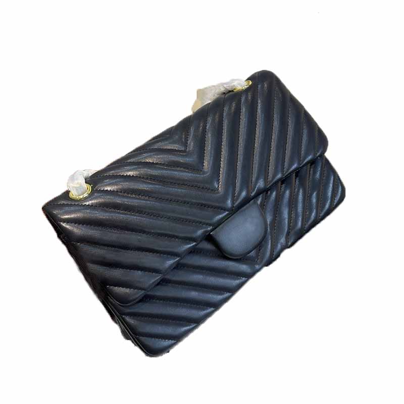 

Vintage Ladies Designer Shoulder Bags Genuine Leather Messenger Designers Bag Luxury Simple Casual Chain Womens Handbags Black One-shoulder