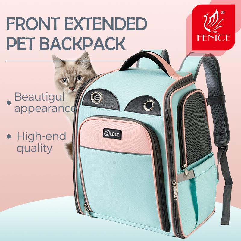 

Pet Cat Carrier Backpack Breathable Travel Outdoor Shoulder Bag For Small Dogs Cats Portable Packaging Carrying Supplies Dog Car Seat Covers