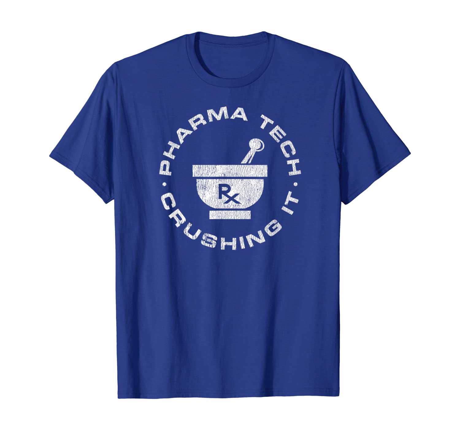 

Funny Pharma Tech Gift T-Shirt for Pharmacy Technician, White;black