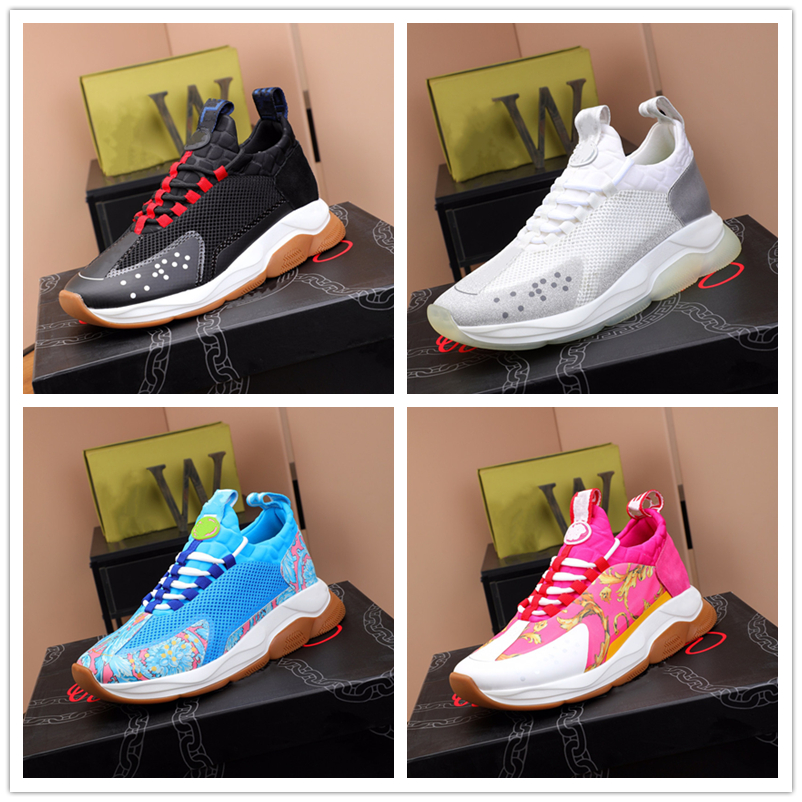 

Top Quality Sneakers big size running shoes for men triple white black REFLECTIVE Medium Olive Burgundy Crush designer mens trainers sports, 10