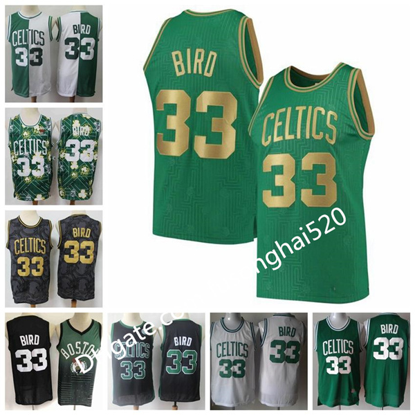 

2021 Mens Boston Celtics Throwback Jersey Kemba 8 Walker Jayson 0 Tatum Shorts Basketball 1992 Larry Bird Jersey Green White Bla, Black;red