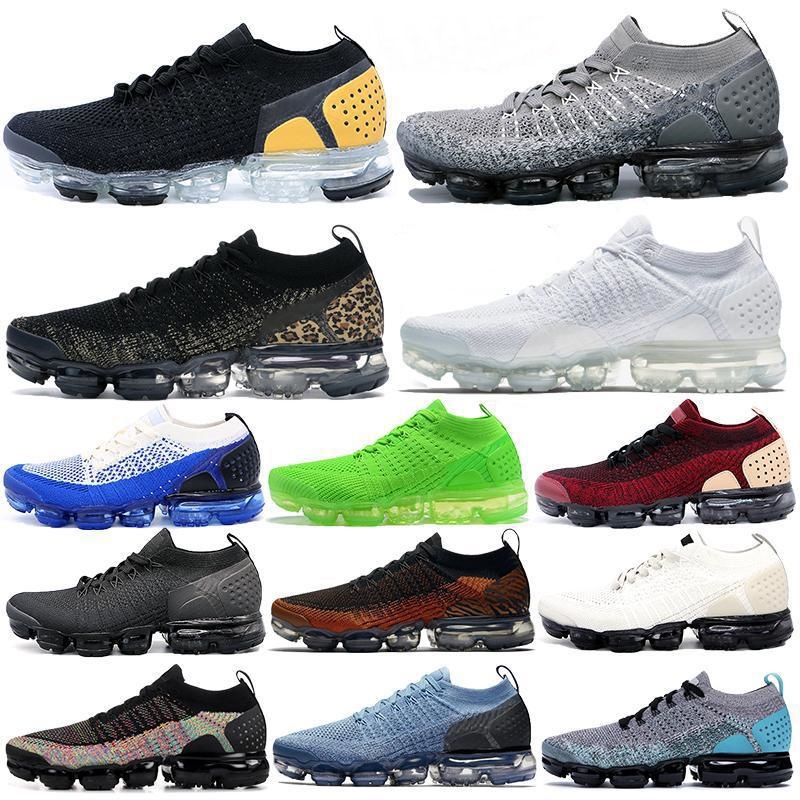 

Fly 2 triple black Running Shoes Men Women jacket pack team red Trainers Cushion white pure platinum Sports Sneakers, 18m