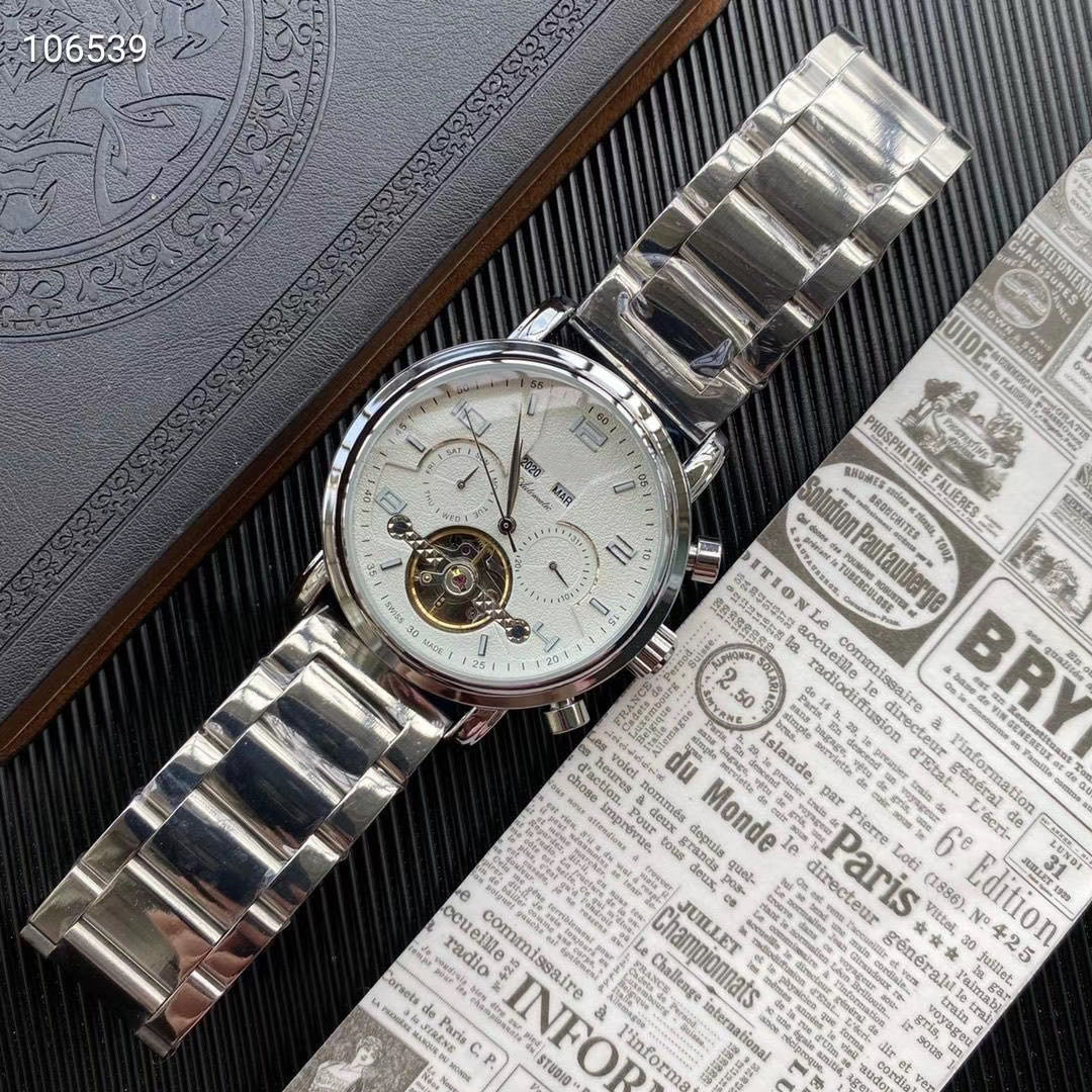 Top quality Patek Designer Swiss mechanical watch men's automatic business Wristwatches luxury chronograph sapphire Timepieces brand Women'