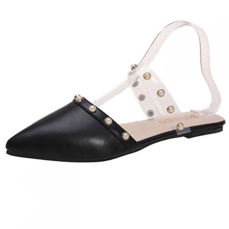 

Women Slippers Sandals Large Size Woman Flats Shoes Spring Autumn Casual Beach Gladiator Flat Black Beige Lady Flip-flops