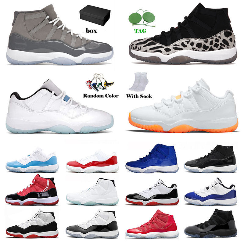 

Jumpman 11 11s Basketball Shoes Animal Instinct High Cool Grey Citrus Low Legend Blue Designer Mens Womens Concord Space Jam Gamma Trainers Sports Sneakers With Box, B19 bred low 36-47