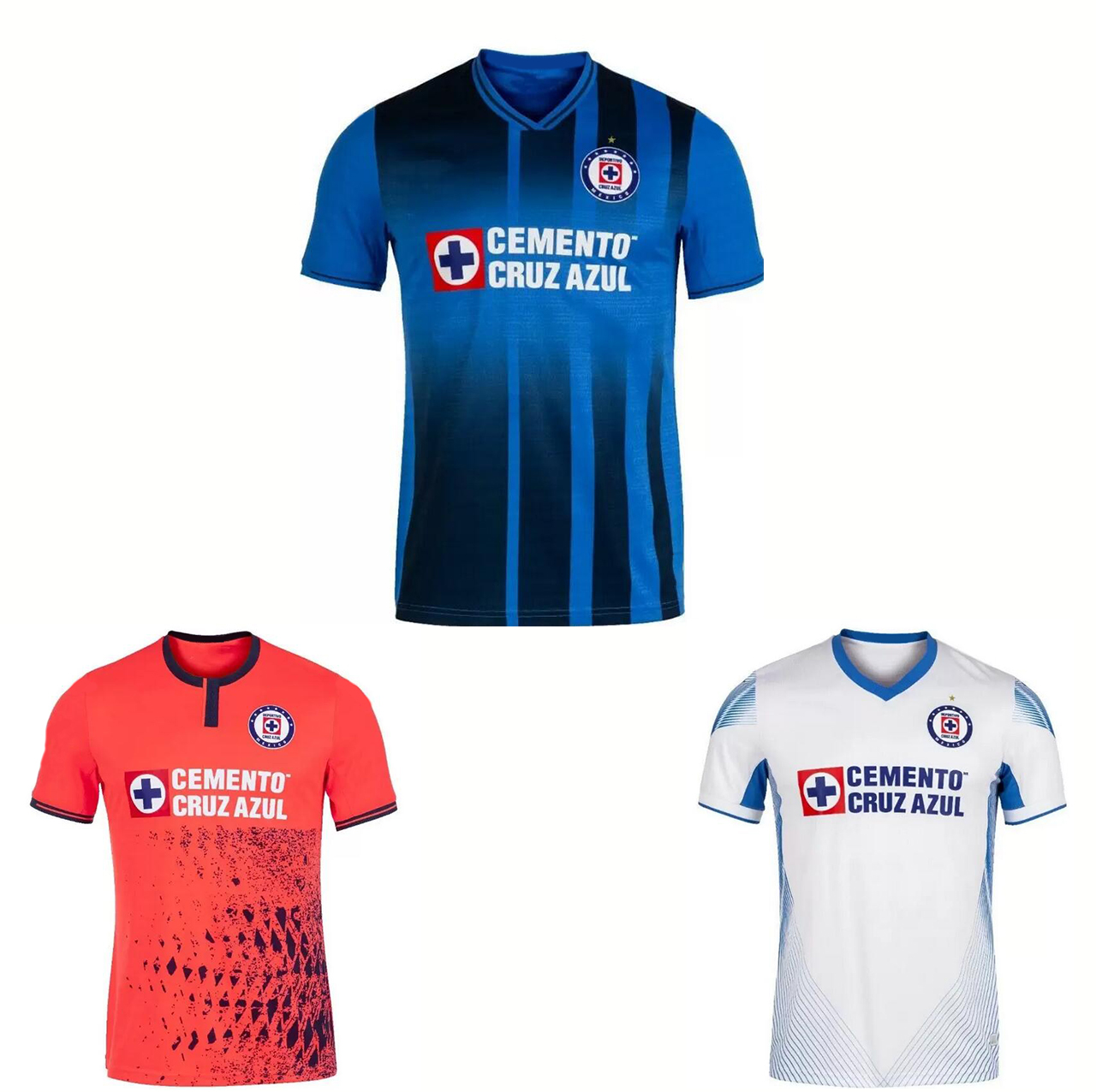 

21 22 Cruz Azul Thai Quality Soccer Jersey football Jersey Custom Training Customized yakuda local online store Dropshipping Accepted Discount Cheap CAMPEONES, 21-22 away