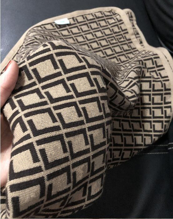 

Babys Cotton Blankets Swaddling Letter Style Kids Newborn Baby Boy Girl Blanket summer office air conditioning blankets Size, Brown