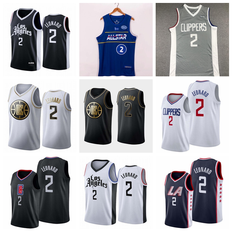 

Men Los Angeles Clippers basketball jersey Kawhi Leonard ;The swing man sews a jerseys, Black;red