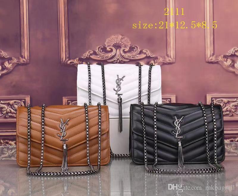 

2021 fashion shoulder bags for Women Leather handbag Crossbody bag messenger famous brands designer handbags high quality ySL 68