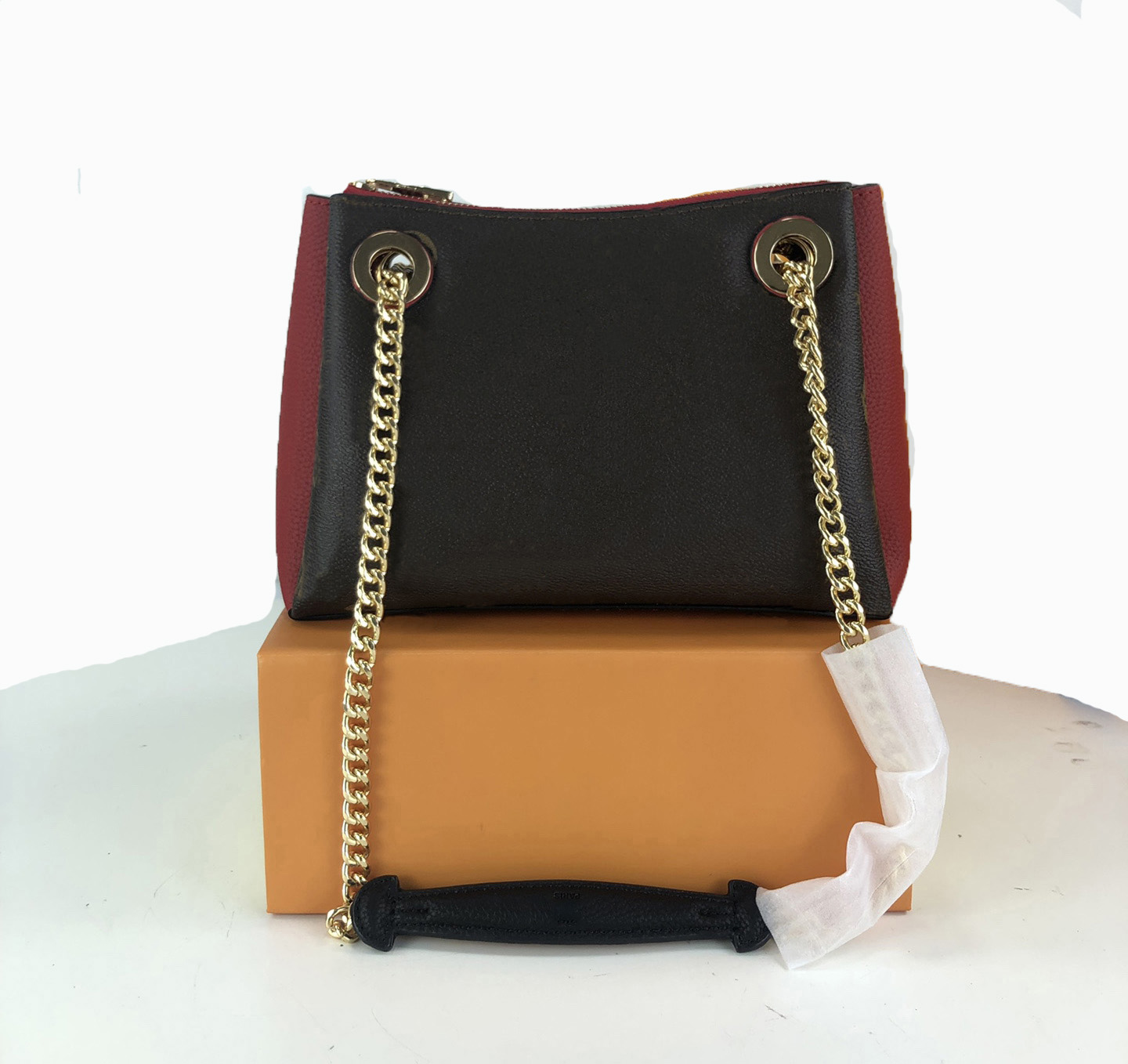 

Fashion Designers Women Handbags Luxurys Lady Shoulder Bags HighS Quality Leather Messenger Bag Flower Letter Crossbody Original Purses Chains Plaid Totes 43L775, Old flower & digram