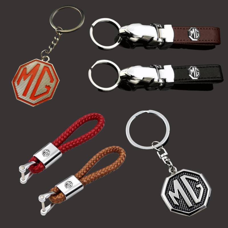 

Keychains Car Keychain Keyring For MG ZS HS GS GT 350 42 550 ZT 6 3 ZR TF 5 7 RX5 Morris Garages Accessories Auto Emblem Key Chain Holder