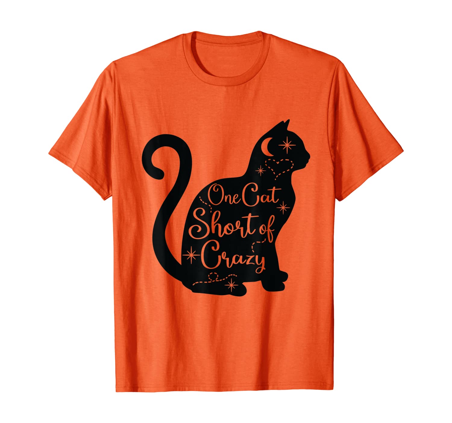 

Lucky Black Cat Tshirts, Cute Crazy Cat Lover Gift T-Shirt, White;black