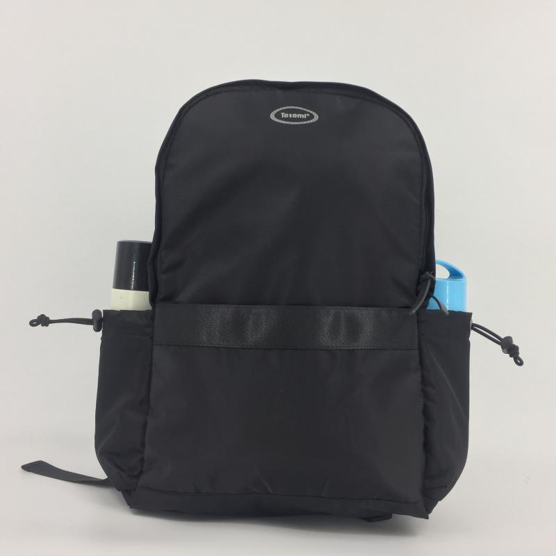 

Top Quality Ultralight Unisex Functional Classic Leisure Laptop Waterpoof Black Nylon Backpack School Bag Mochila