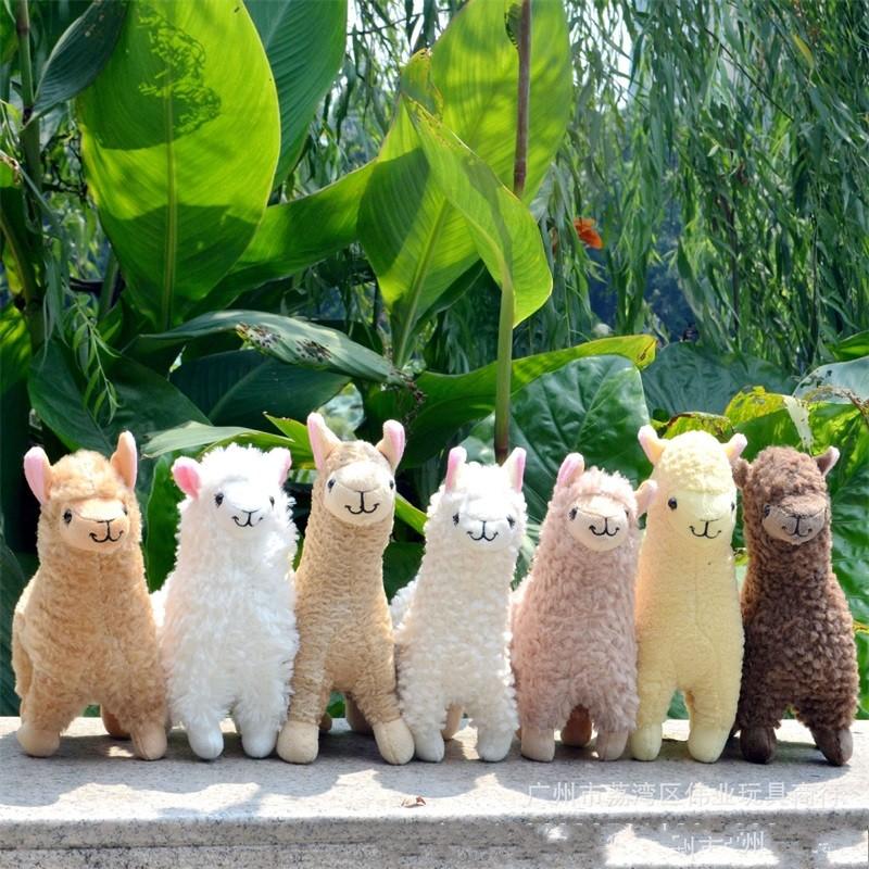 

Kawaii Alpaca Plush Toys 23cm Arpakasso Llama Stuffed Animal Dolls Japanese Plush Toy Children Kids Birthday Christmas Gift 261 U2