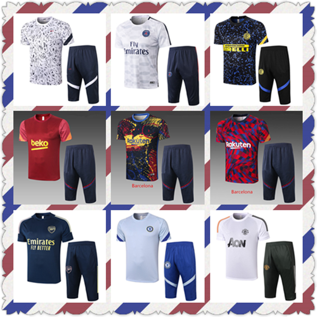 

men short sleeve jersey Football movement training uniform 2021 fc bearcelona . suits tracksuit kit survetement foot soccer chandal futbol d, Black