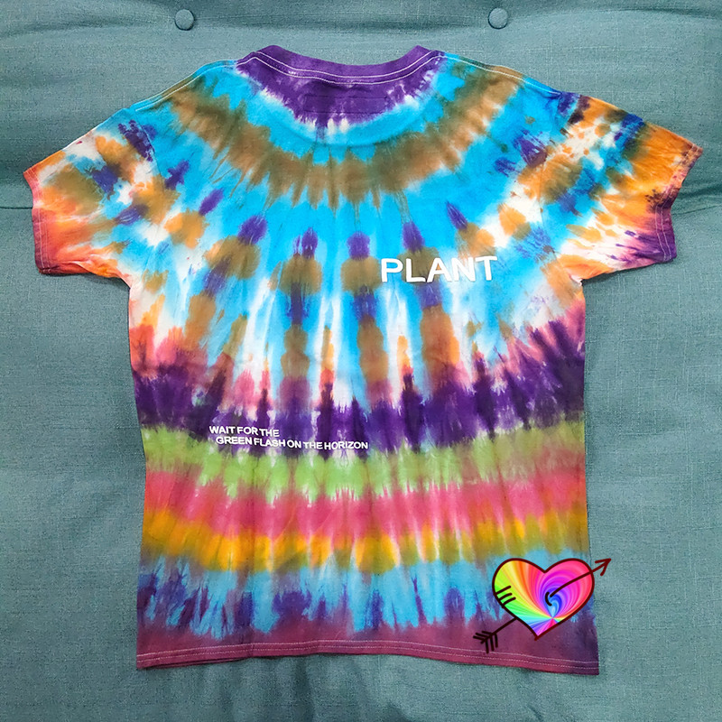 

2021 T-shirt Men Women High Quality Tie Dye Tee Tops Short Sleeve, White;black